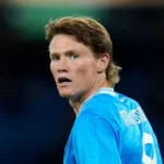 Scott McTominay in action for Napoli.