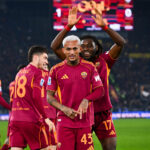 La Roma en action contre Côme.