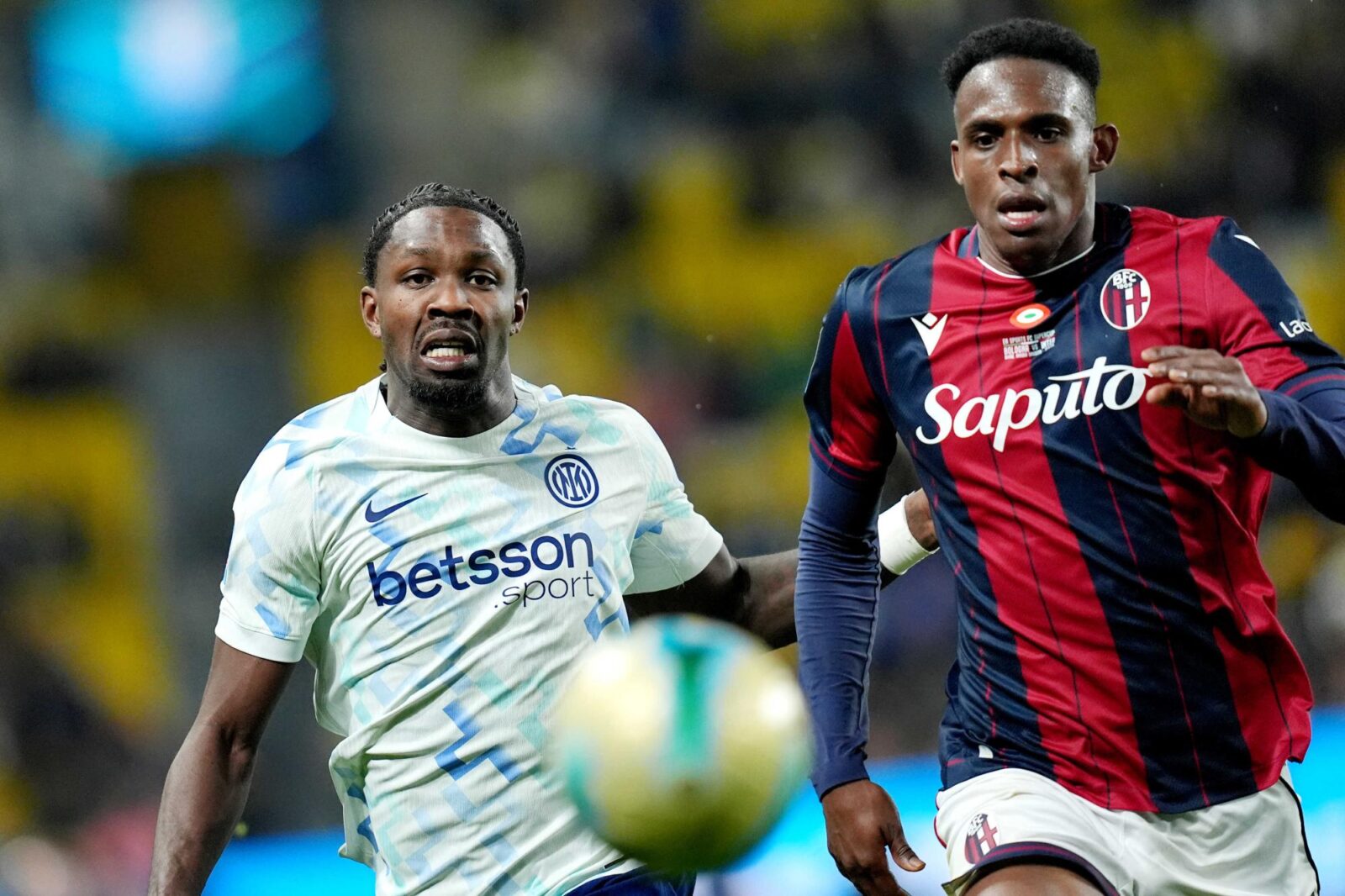 Équipe de Bologne en action