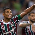 Thiago Silva in action for Fluminense.