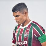 Thiago Silva en action avec Fluminense.